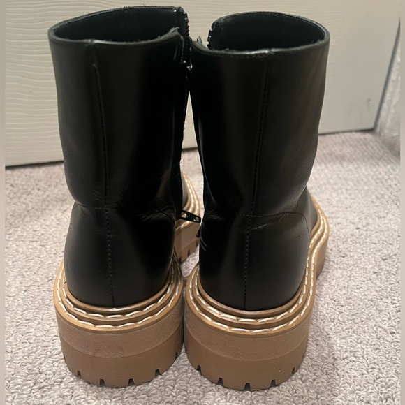 Proenza Schouler Black Lug Sole Boots, Size 38.5, Like New - Picture 12 of 13